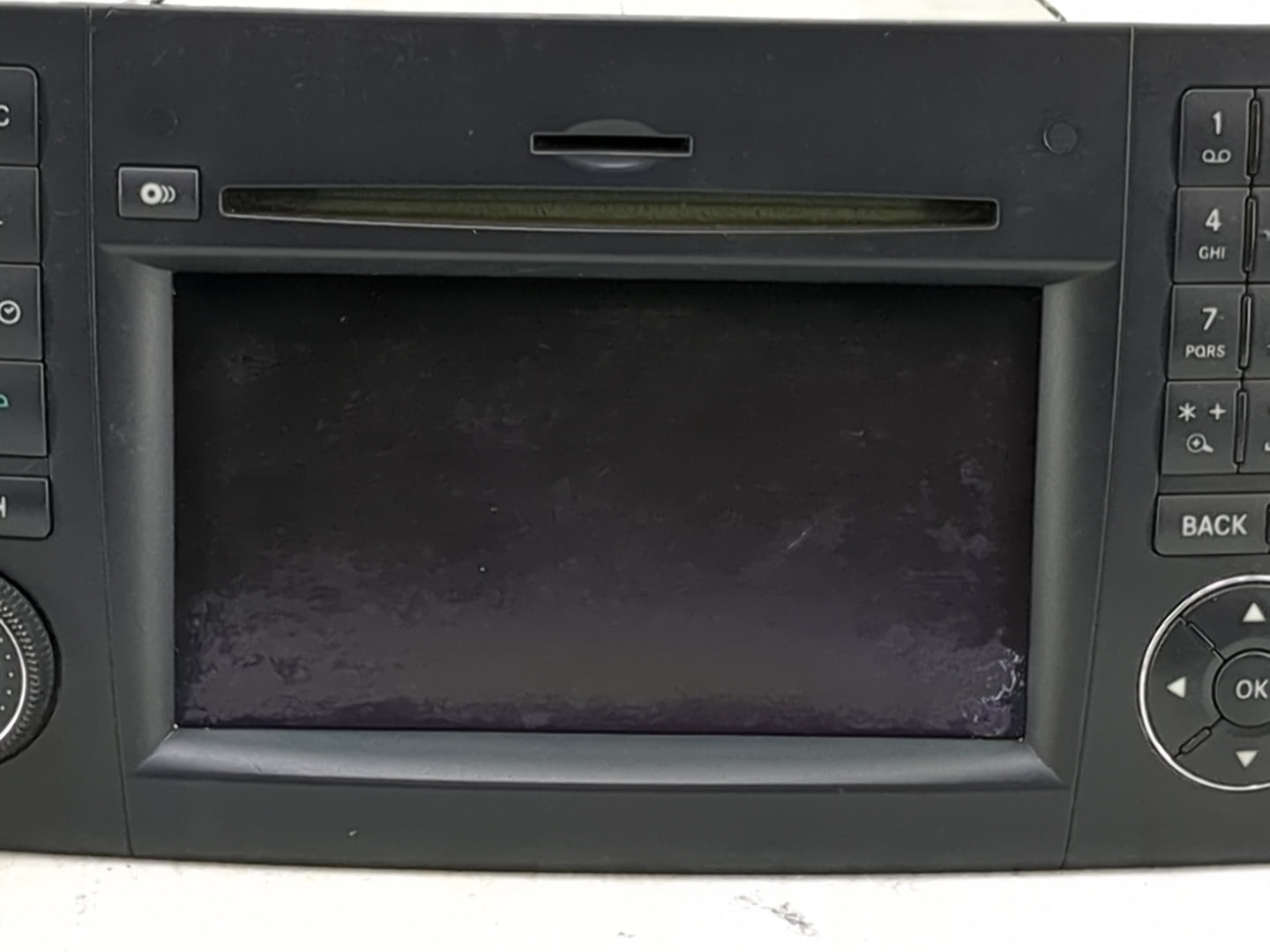 2011 Mercedes Ml350 Radio AM FM Cd Player Receiver Replacement P/N:BZ9841 A1649002601, A1649012600 Fits Fits 2009 2010 2012 