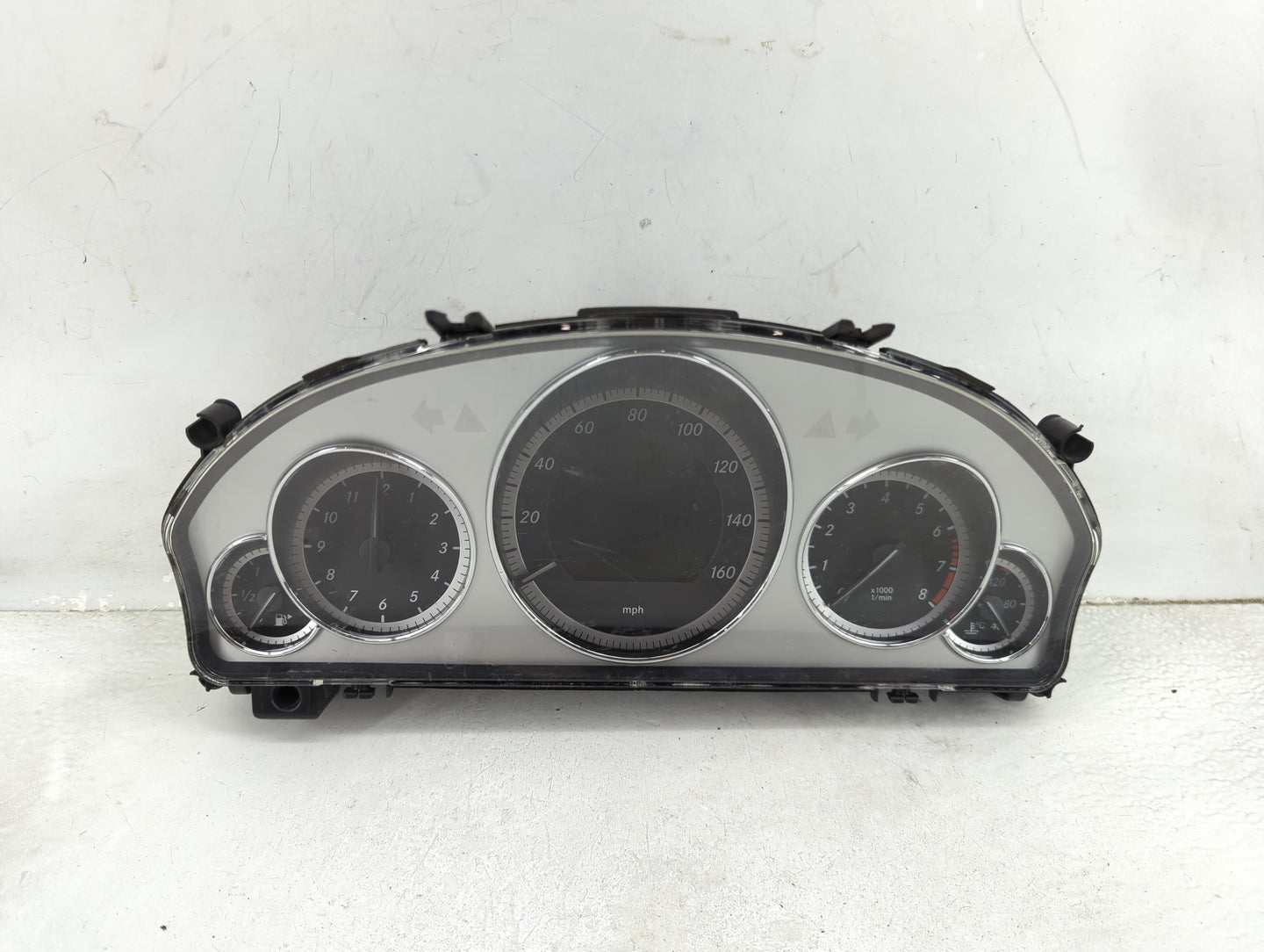 2011 Mercedes Benz E Class Instrument Cluster Speedometer Gauges Miles:168K Fits OEM Used Auto Parts - Oemusedautoparts1.com