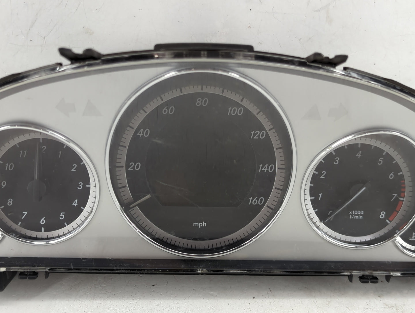 2011 Mercedes Benz E Class Instrument Cluster Speedometer Gauges Miles:168K Fits OEM Used Auto Parts - Oemusedautoparts1.com