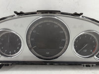 2011 Mercedes Benz E Class Instrument Cluster Speedometer Gauges Miles:168K Fits OEM Used Auto Parts - Oemusedautoparts1.com