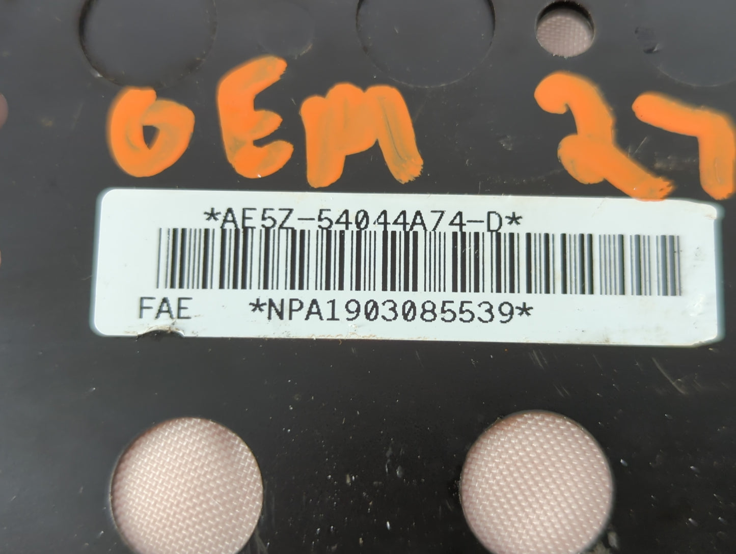 2010-2011 Mercury Milan Air Bag Passenger Right Dashboard Oem - Oemusedautoparts1.com