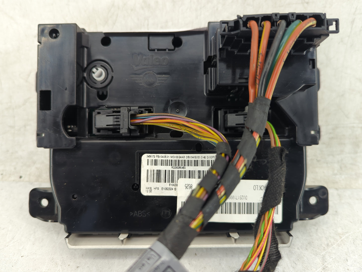 2011 Mini Clubman Climate Control Module Temperature AC/Heater Replacement P/N:3456172 Fits Fits 2012 2013 2014 OEM Used Aut
