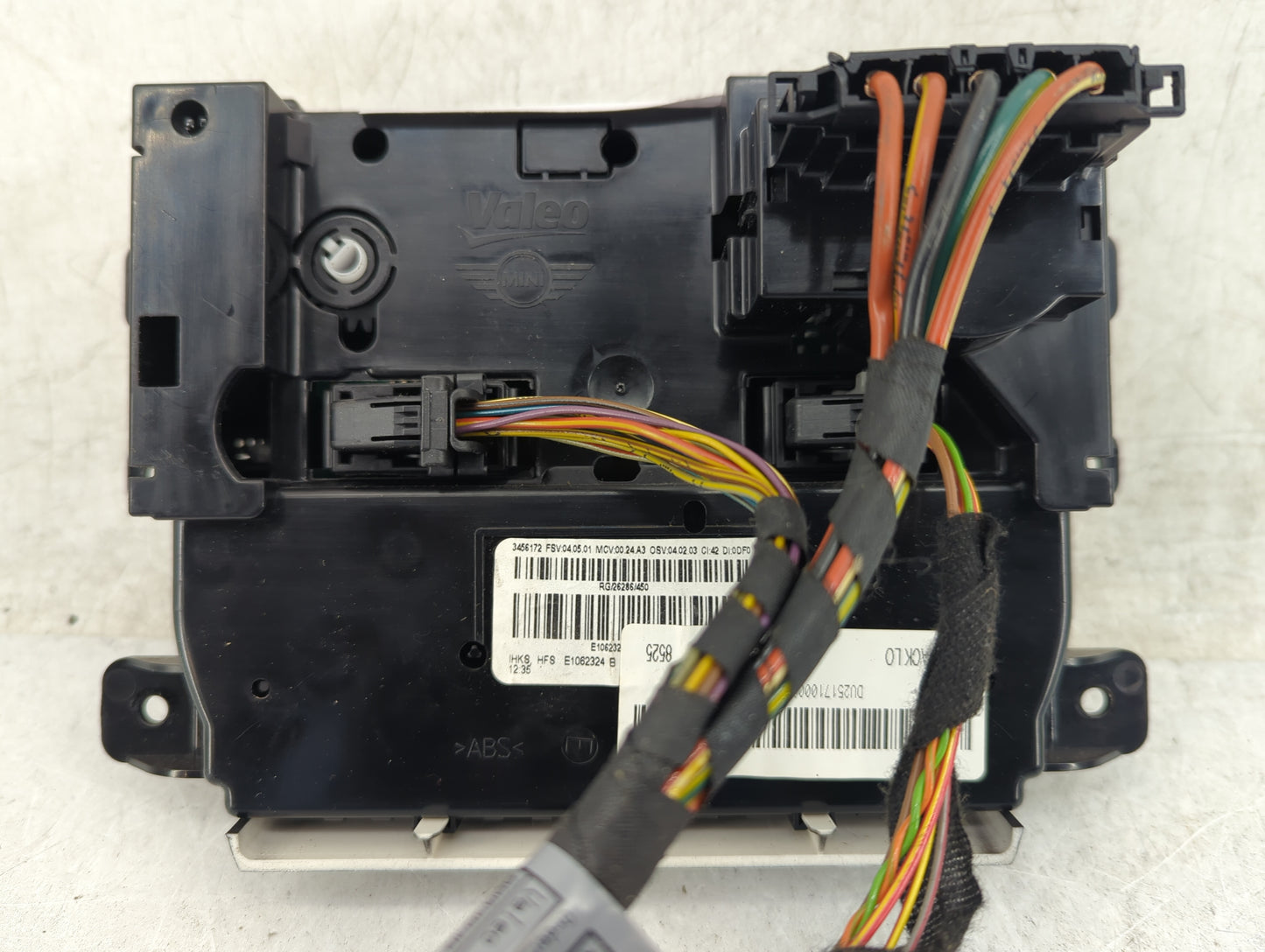 2011 Mini Clubman Climate Control Module Temperature AC/Heater Replacement P/N:3456172 Fits Fits 2012 2013 2014 OEM Used Aut