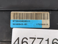 2010-2011 Mini Cooper Fusebox Fuse Box Panel Relay Module P/N:9240943 9213372, 3455527 Fits Fits 2010 2011 OEM Used Auto Par