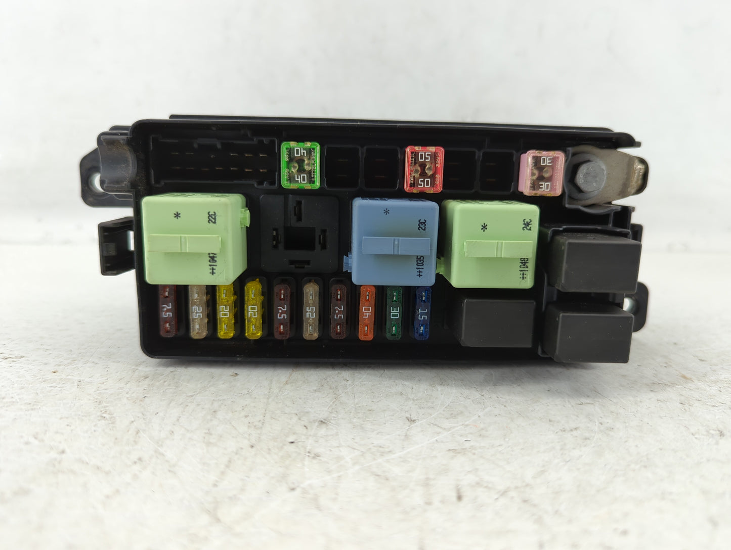 2010-2011 Mini Cooper Fusebox Fuse Box Panel Relay Module P/N:054347251010 9213372-02 Fits Fits 2010 2011 OEM Used Auto Part