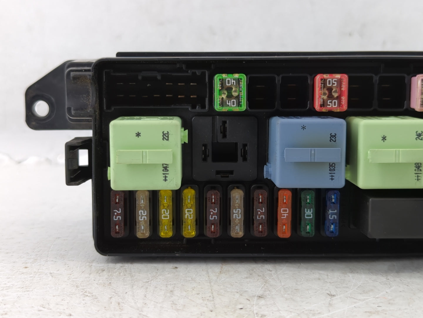 2010-2011 Mini Cooper Fusebox Fuse Box Panel Relay Module P/N:054347251010 9213372-02 Fits Fits 2010 2011 OEM Used Auto Part