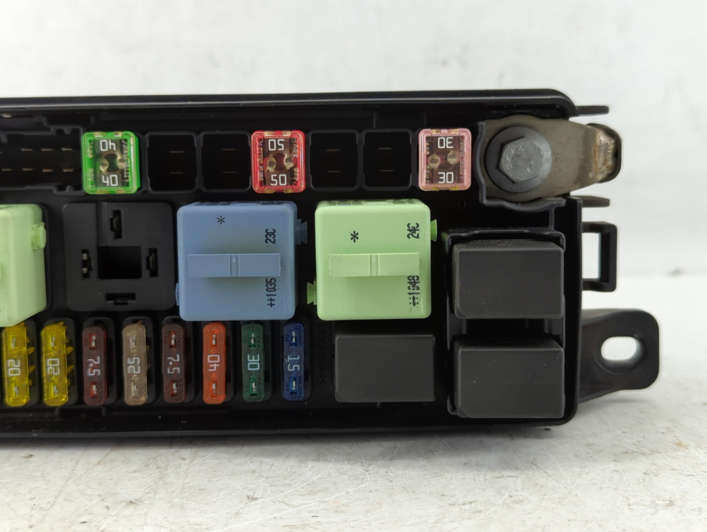 2010-2011 Mini Cooper Fusebox Fuse Box Panel Relay Module P/N:054347251010 9213372-02 Fits Fits 2010 2011 OEM Used Auto Part