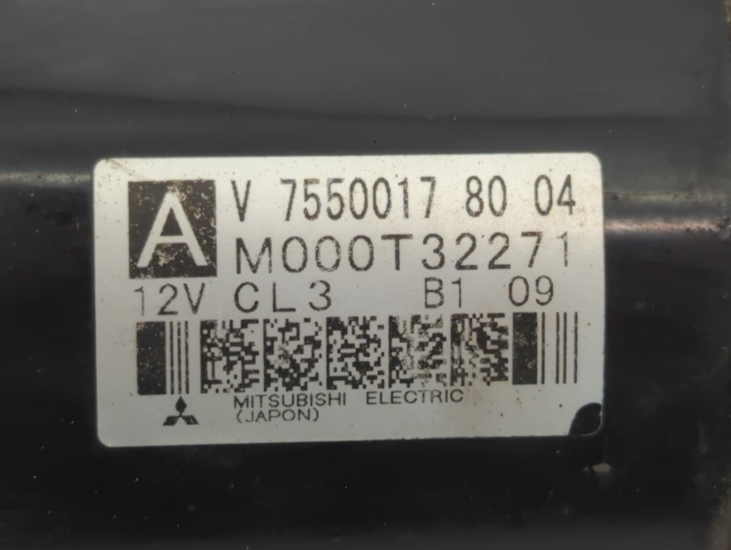 2008-2016 Mini Cooper Car Starter Motor Solenoid OEM P/N:M000T32271 7550017 80 04 Fits OEM Used Auto Parts - Oemusedautopart