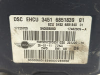 2011 Mini Cooper Clubman ABS Pump Control Module Replacement P/N:6851840 3451 6851839 Fits OEM Used Auto Parts - Oemusedauto