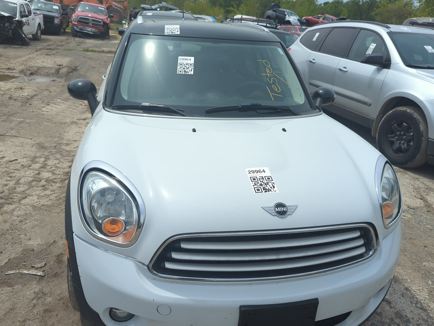 2011-2016 Mini Cooper Countryman Hood Oem - Oemusedautoparts1.com