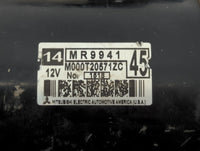 2011 Mitsubishi Endeavor Car Starter Motor Solenoid OEM P/N:M000T20571ZC 14MR9941 Fits OEM Used Auto Parts - Oemusedautopart