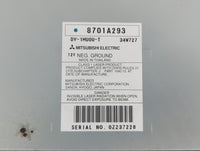 2007-2011 Mitsubishi Endeavor Radio AM FM Cd Player Receiver Replacement P/N:8701A293 Fits Fits 2007 2008 2009 2010 2011 OEM