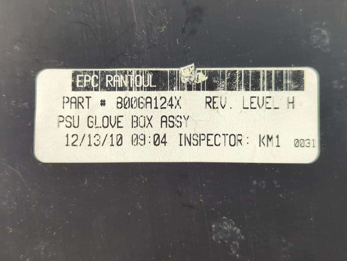 2011 Mitsubishi Endeavor Passenger Glove Box Door Storage Compartment - Oemusedautoparts1.com