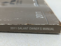 2011 Mitsubishi Galant Owners Manual Book Guide OEM Used Auto Parts - Oemusedautoparts1.com
