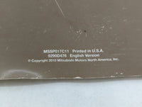 2011 Mitsubishi Galant Owners Manual Book Guide OEM Used Auto Parts - Oemusedautoparts1.com