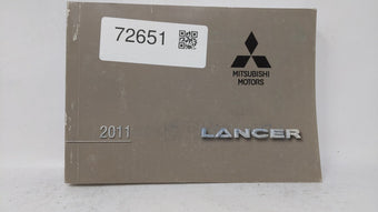 compare product 2011 Mitsubishi Lancer Owners Manual Book Guide OEM Used Auto Parts