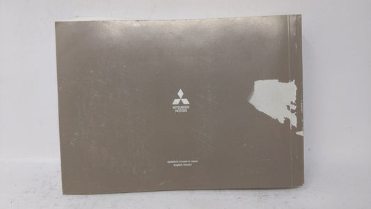 2011 Mitsubishi Lancer Owners Manual Book Guide OEM Used Auto Parts