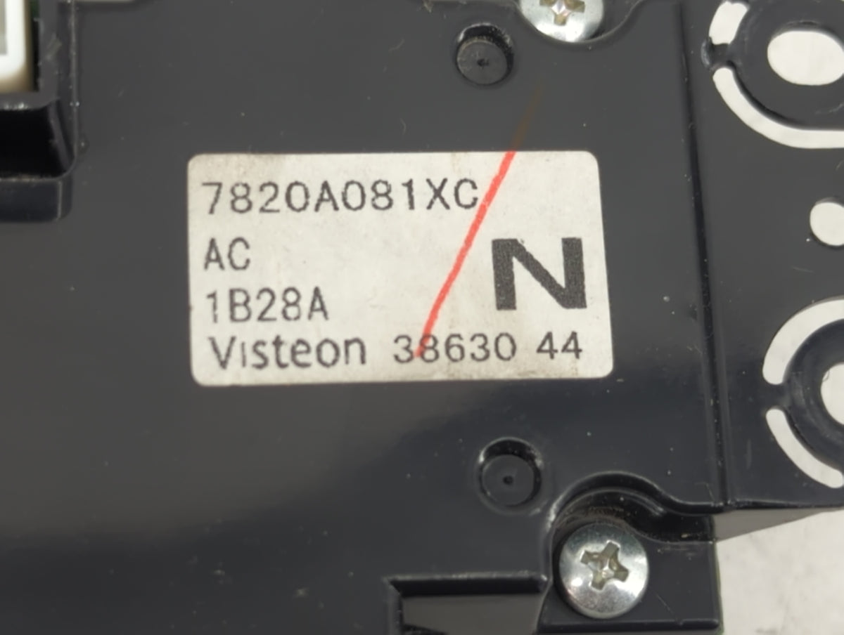 2008-2012 Mitsubishi Lancer Climate Control Module Temperature AC/Heater Replacement P/N:7820A081XC Fits OEM Used Auto Parts