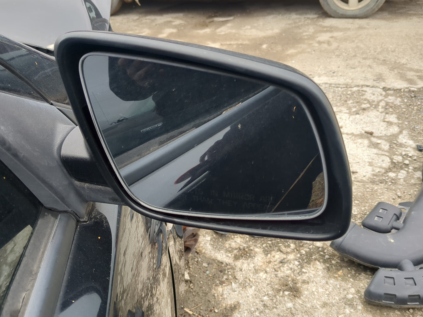 2008-2014 Mitsubishi Lancer Passenger Side View Mirror - Right Door Mirror OEM Used - Oemusedautoparts1.com
