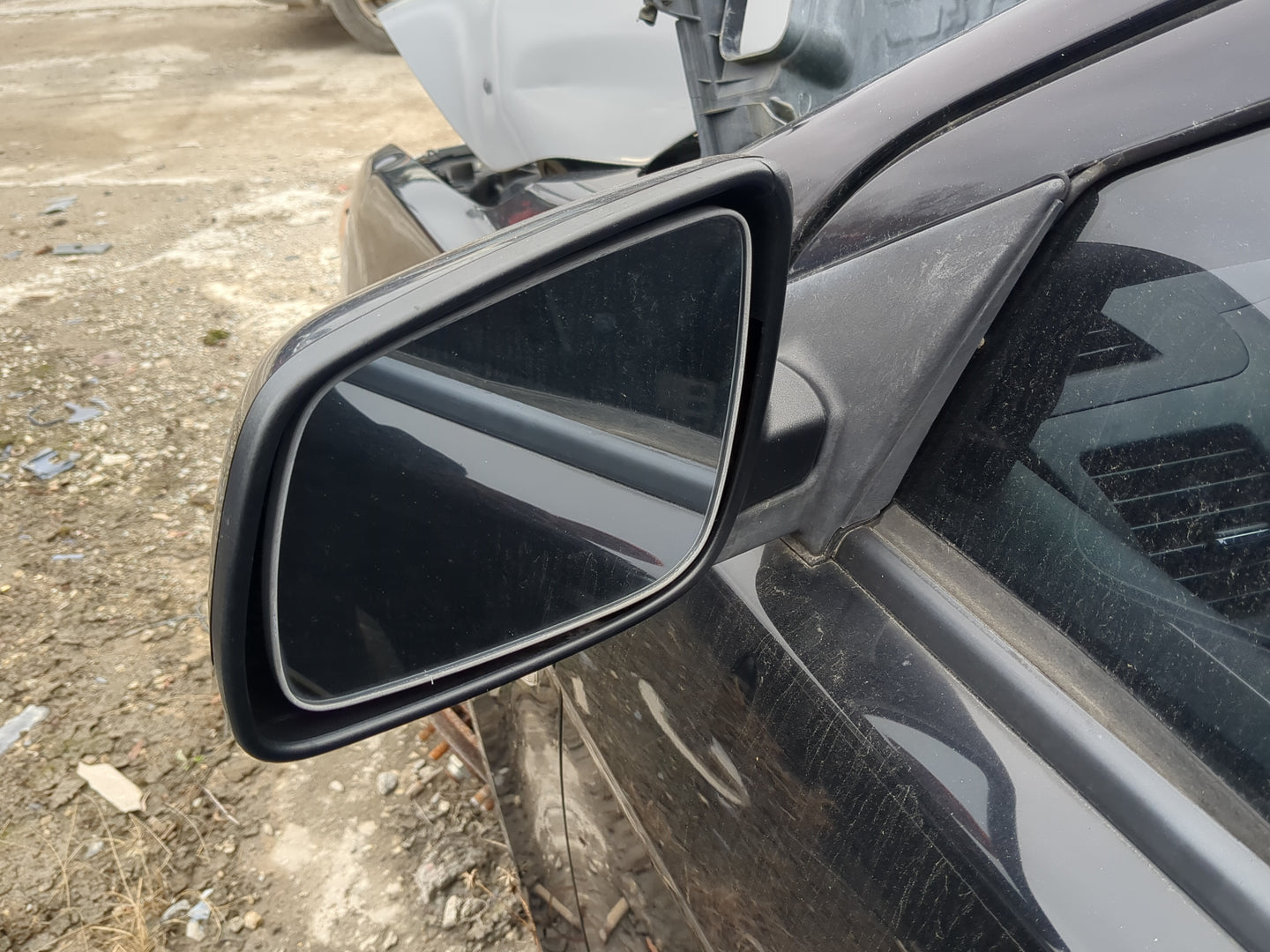 2008-2014 Mitsubishi Lancer Driver Side View Mirror - Left Door Mirror OEM Used - Oemusedautoparts1.com