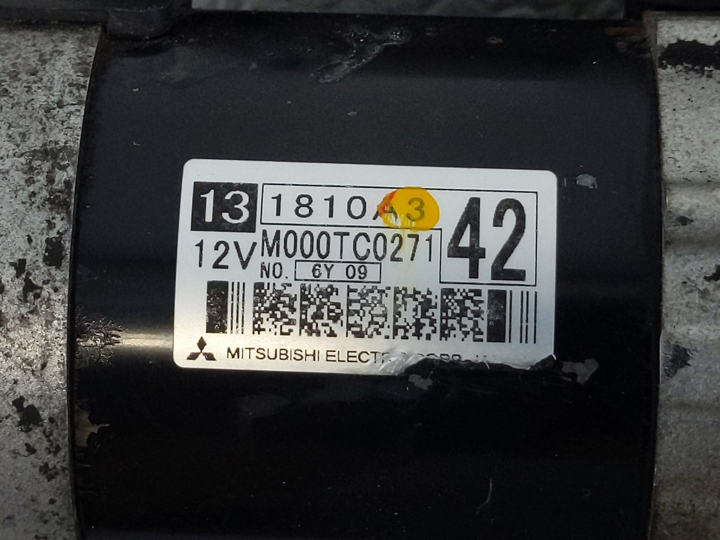 2010-2016 Mitsubishi Outlander Car Starter Motor Solenoid OEM P/N:131810A3 Fits Fits 2010 2011 2012 2013 2014 2015 2016 OEM 