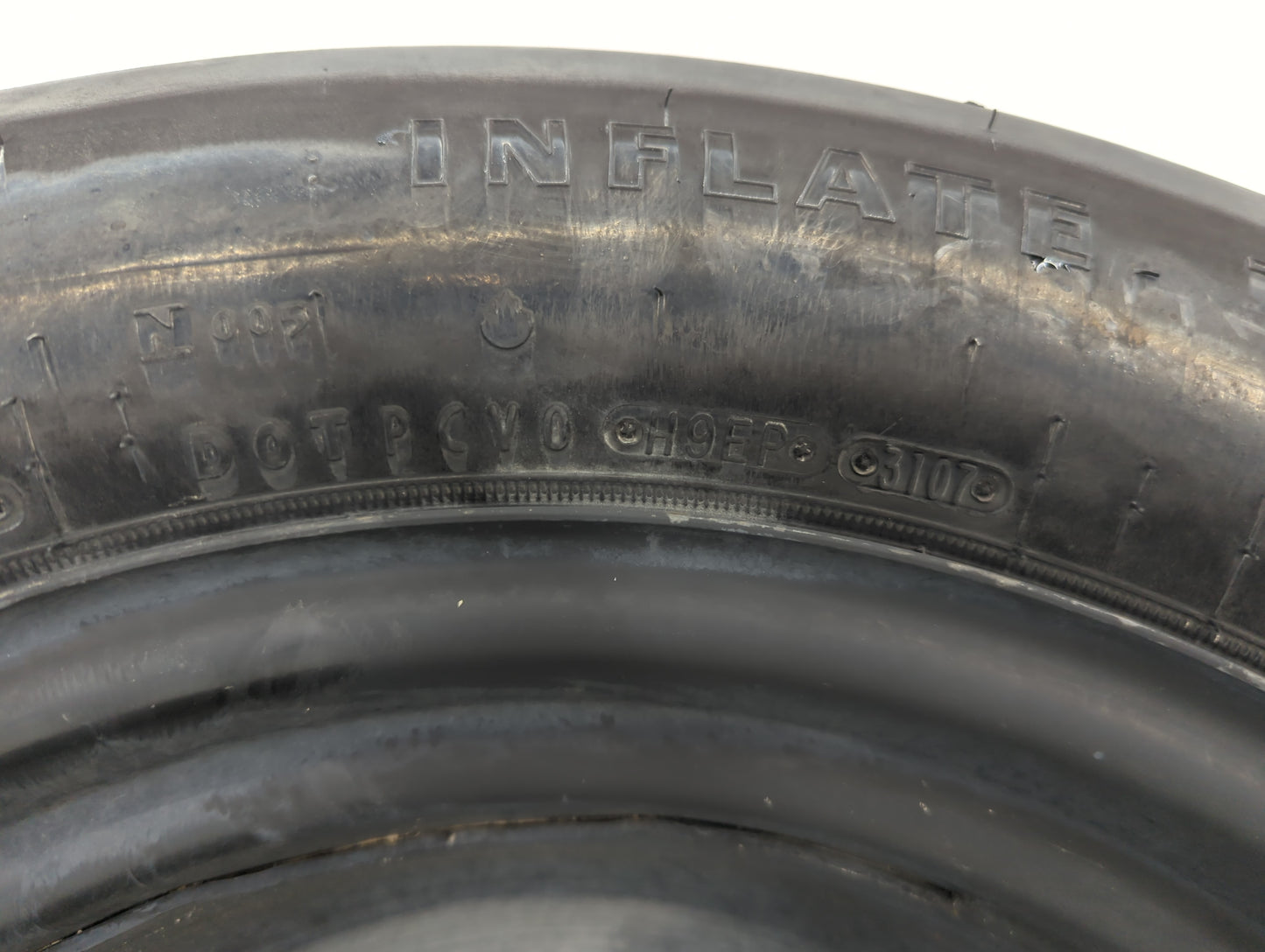 2003-2020 Mitsubishi Outlander Spare Donut Tire Wheel Rim Oem - Oemusedautoparts1.com