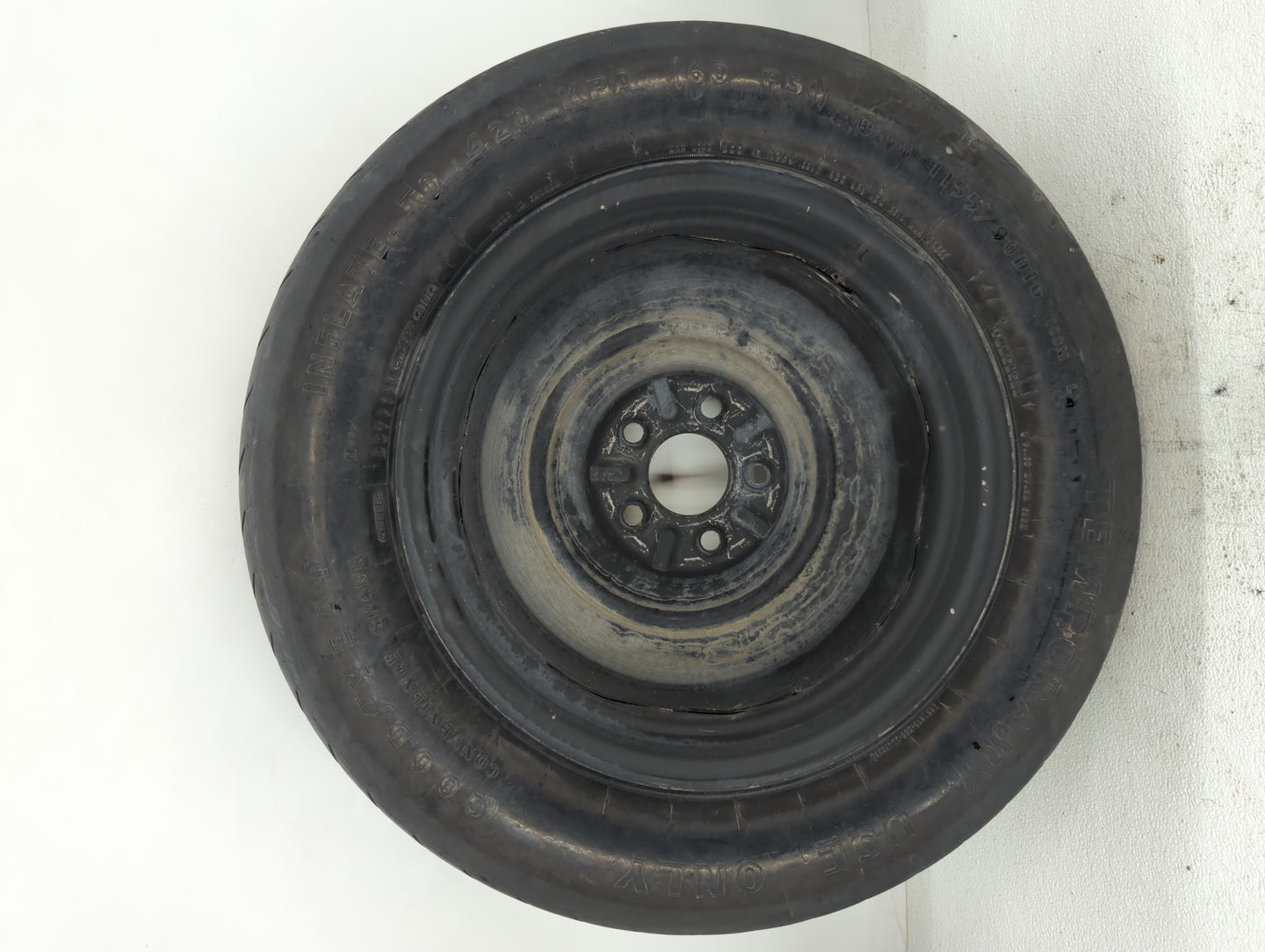 2003-2020 Mitsubishi Outlander Spare Donut Tire Wheel Rim Oem - Oemusedautoparts1.com