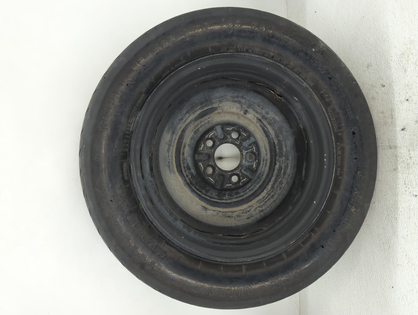 2003-2020 Mitsubishi Outlander Spare Donut Tire Wheel Rim Oem - Oemusedautoparts1.com