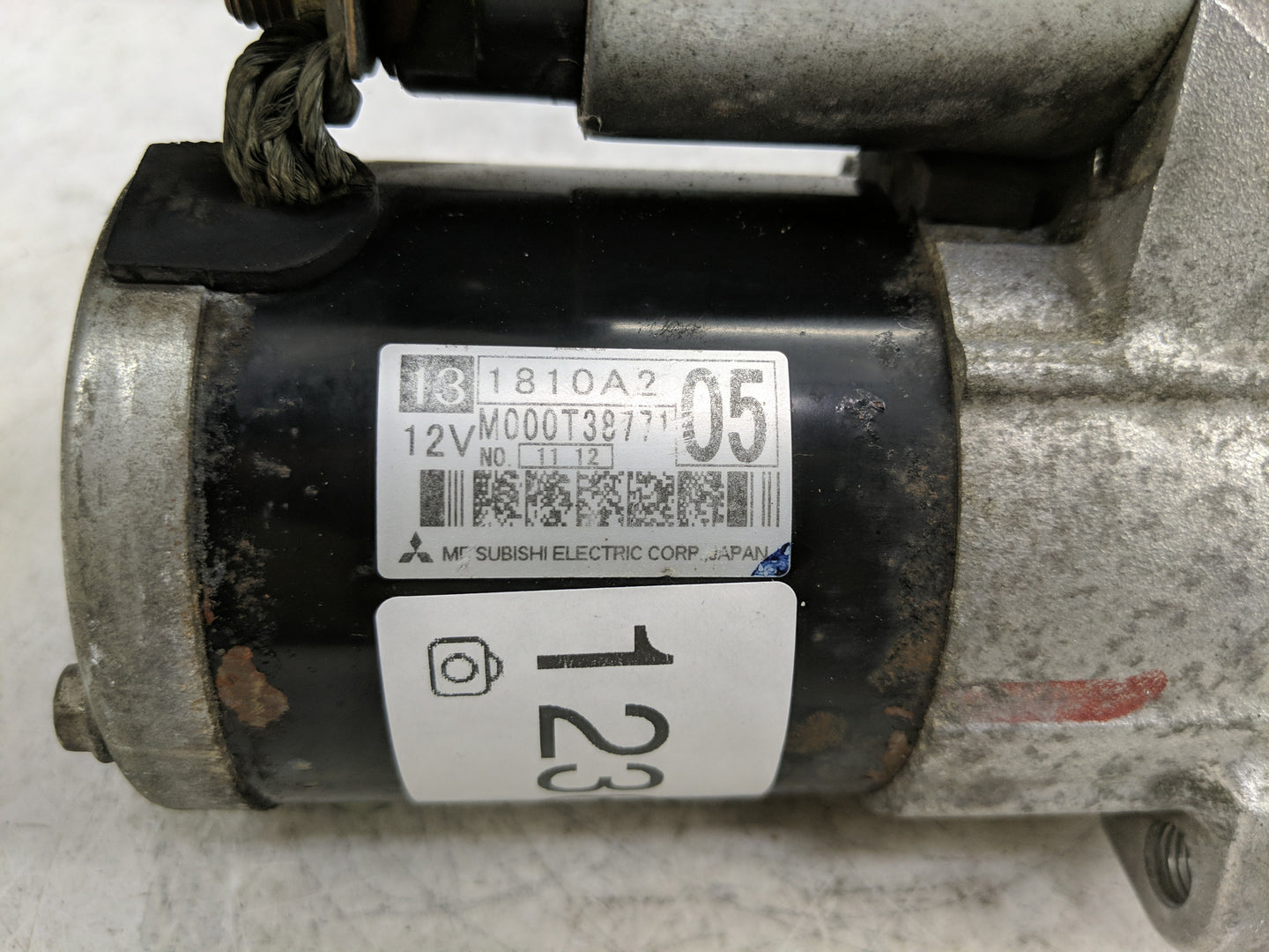 2011-2016 Mitsubishi Outlander Car Starter Motor Solenoid OEM P/N:1810A3 Fits Fits 2011 2012 2013 2014 2015 2016 OEM Used Au