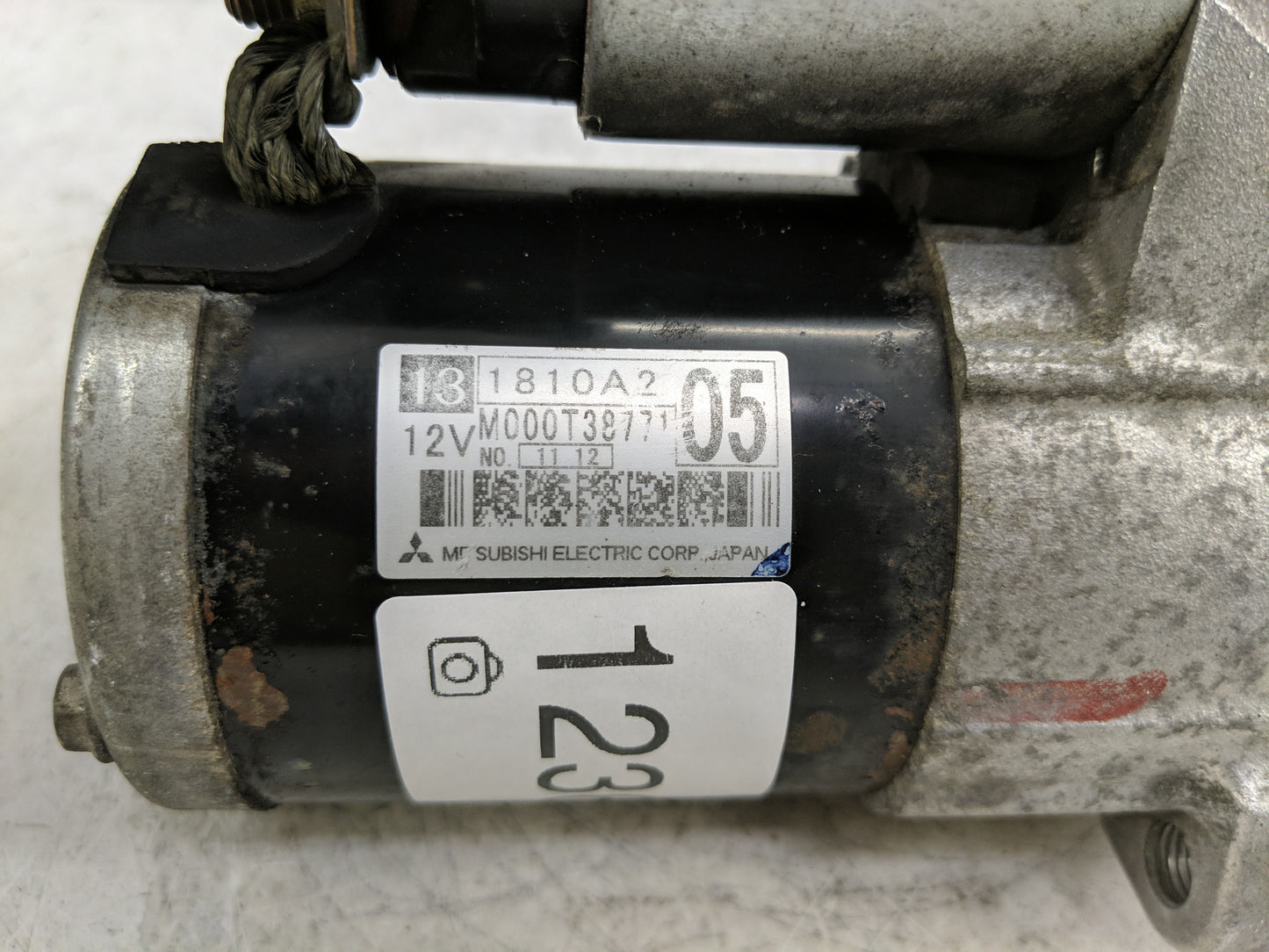 2011-2016 Mitsubishi Outlander Car Starter Motor Solenoid OEM P/N:1810A3 Fits Fits 2011 2012 2013 2014 2015 2016 OEM Used Au