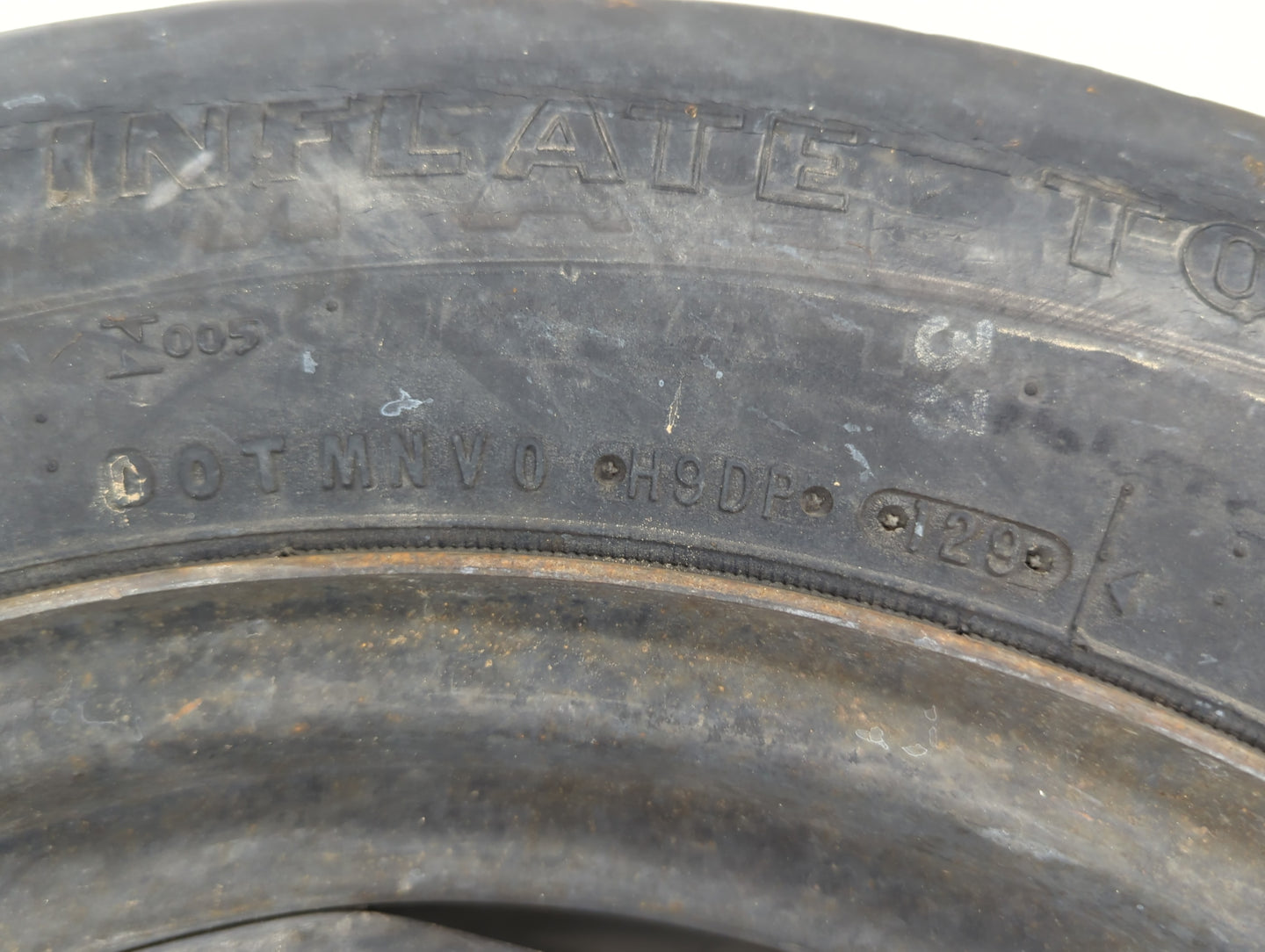 2003-2020 Mitsubishi Outlander Spare Donut Tire Wheel Rim Oem - Oemusedautoparts1.com
