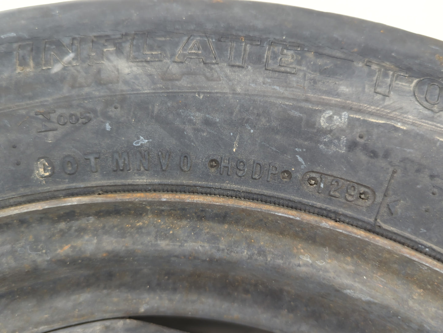 2003-2020 Mitsubishi Outlander Spare Donut Tire Wheel Rim Oem - Oemusedautoparts1.com