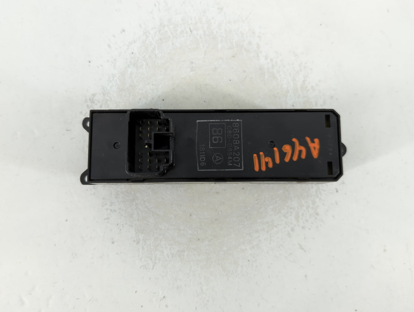 2011-2013 Mitsubishi Outlander Sport Master Power Window Switch Replacement Driver Side Left P/N:8608A207 Fits Fits 2011 201