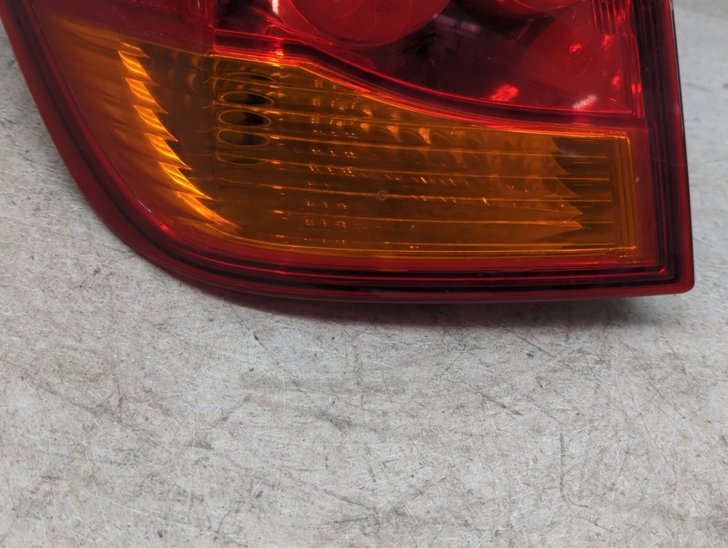 2011-2017 Mitsubishi Outlander Sport Tail Light Assembly Driver Left OEM P/N:AISTP2 P9374 Fits OEM Used Auto Parts - Oemused