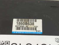 2011 Mitsubishi Outlander Sport PCM Engine Control Computer ECU ECM PCU OEM P/N:1860B638 E6T78383 Fits OEM Used Auto Parts -