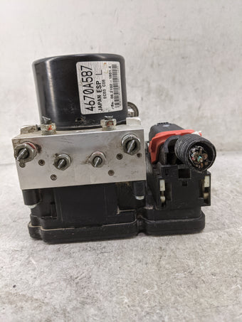 compare product 2011-2012 Mitsubishi Outlander Sport ABS Pump Control Module Replacement P/N:4670A587 06.2102-1801.4 Fits Fits 2011 2012 OEM Used Auto Parts