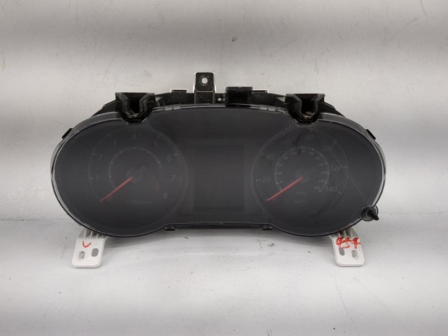 2011 Mitsubishi Outlander Sport Instrument Cluster Speedometer Gauges P/N:8100B454 MM0053-105 Miles: Fits OEM Used Auto Part