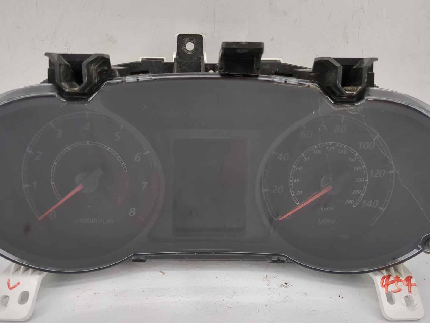 2011 Mitsubishi Outlander Sport Instrument Cluster Speedometer Gauges P/N:8100B454 MM0053-105 Miles: Fits OEM Used Auto Part