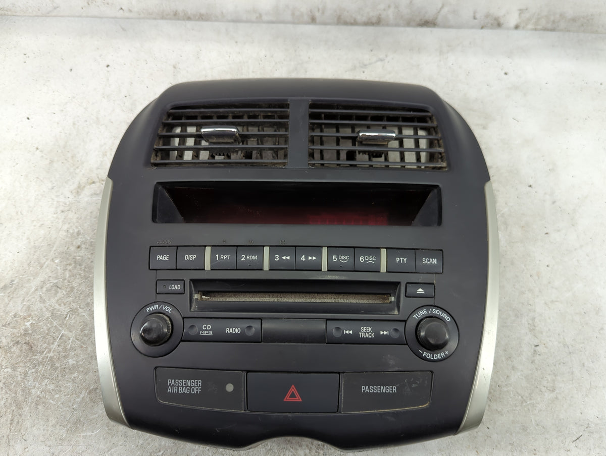 2011-2014 Mitsubishi Outlander Sport Radio Control Panel - Oemusedautoparts1.com