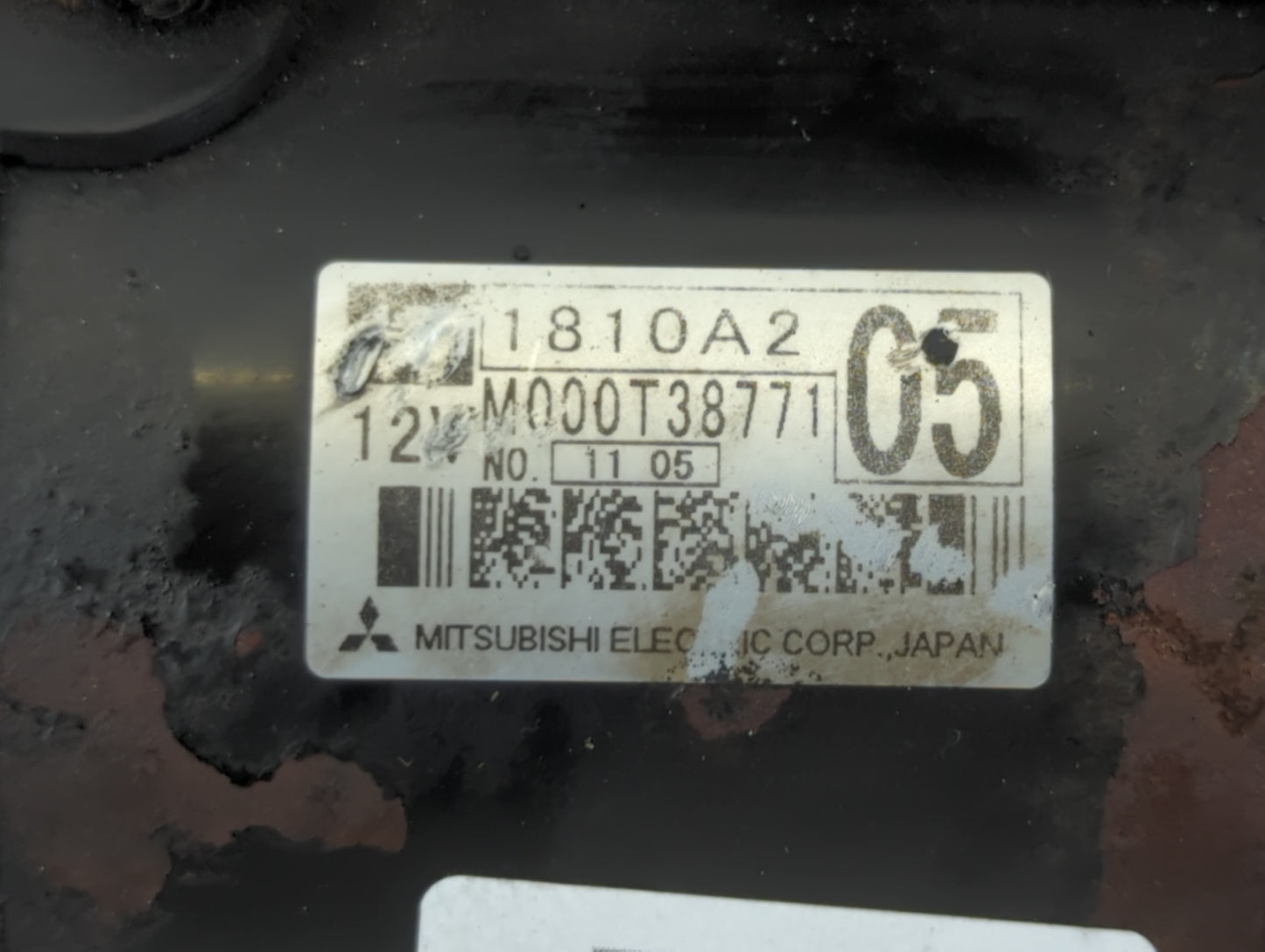 2011-2015 Mitsubishi Outlander Sport Car Starter Motor Solenoid OEM P/N:M000T38771 1810A2 Fits Fits 2011 2012 2013 2014 2015