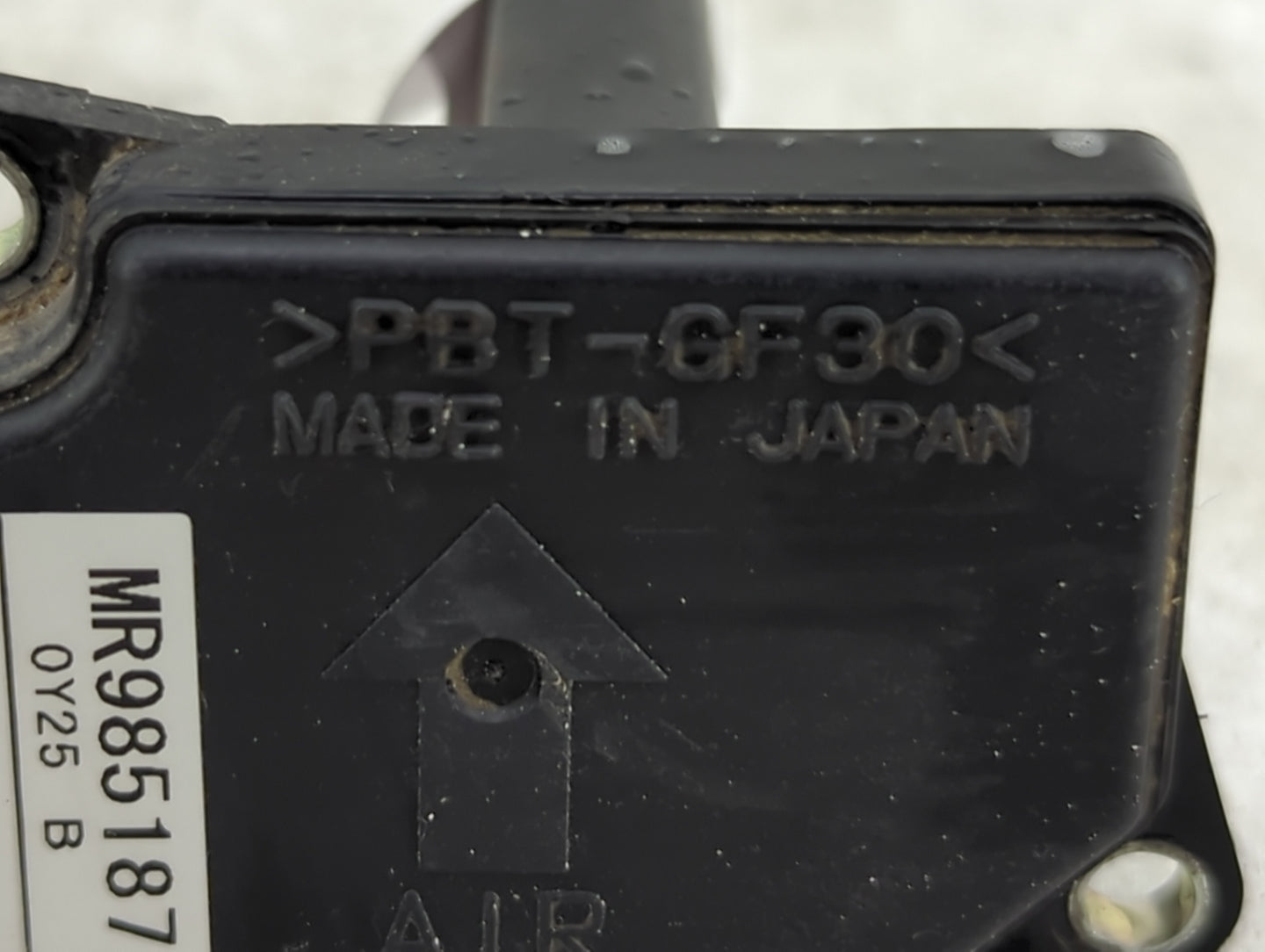 2011-2013 Mitsubishi Rvr Mass Air Flow Meter Maf 1487456 - Oemusedautoparts1.com