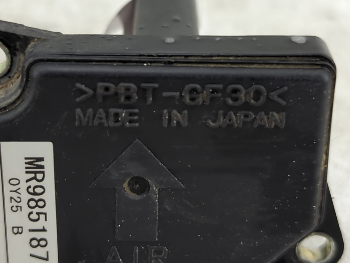2011-2013 Mitsubishi Rvr Mass Air Flow Meter Maf 1487456 - Oemusedautoparts1.com