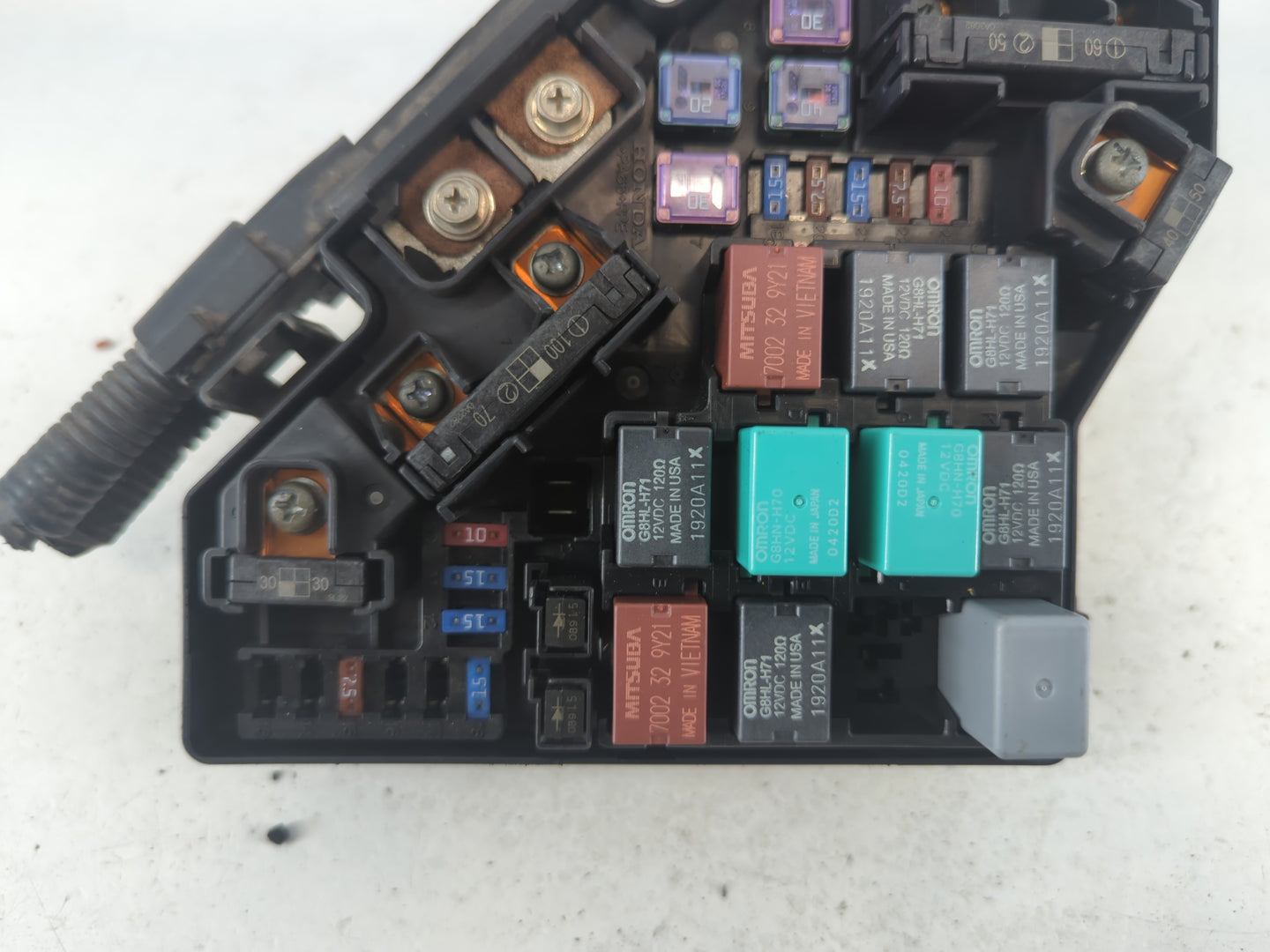 2011-2013 Nissan Altima Fusebox Fuse Box Panel Relay Module P/N:SNA-A312 Fits Fits 2011 2012 2013 OEM Used Auto Parts - Oemu