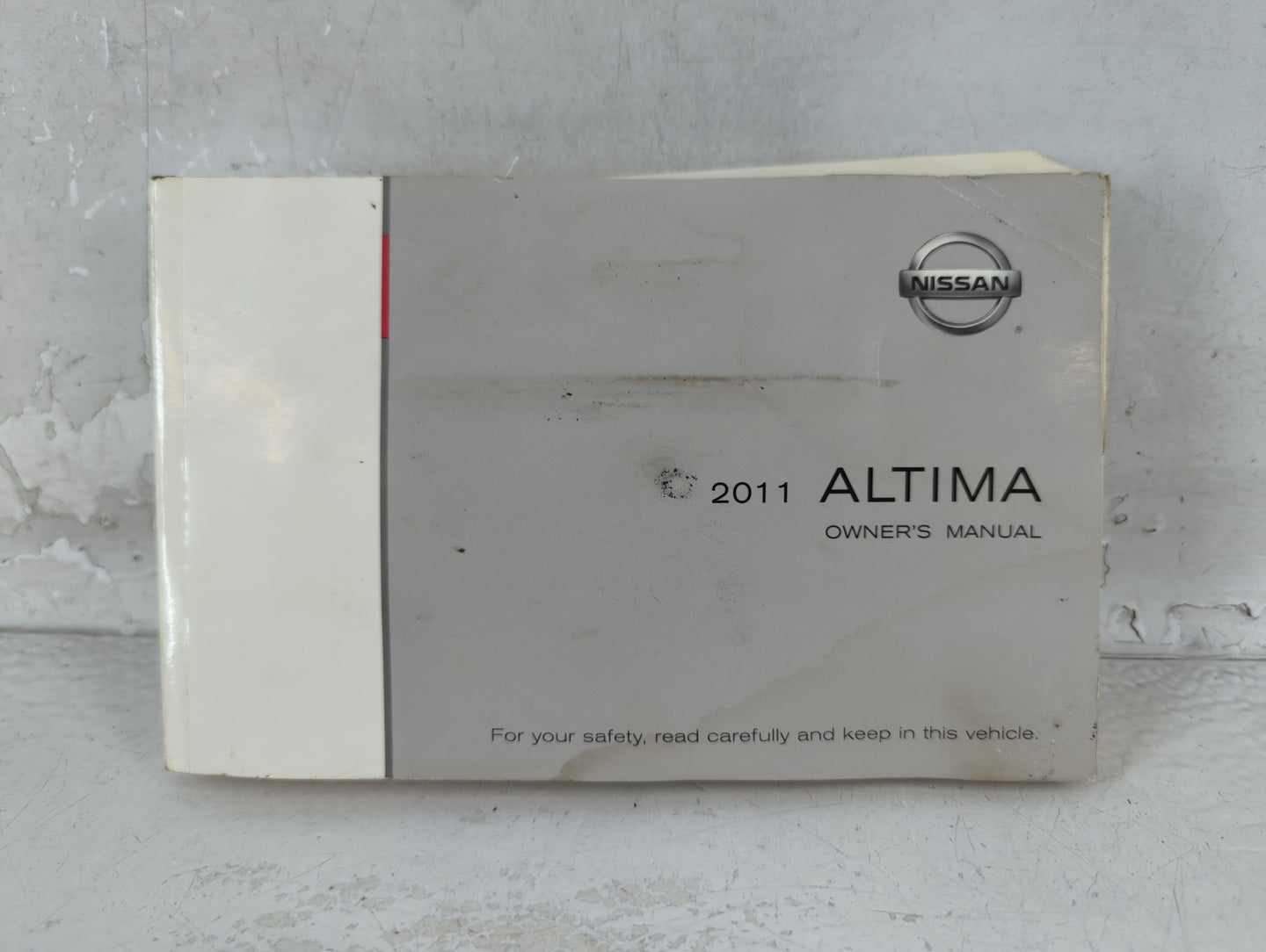 2011 Nissan Altima Owners Manual Book Guide P/N:OM1E 0L32U2 OEM Used Auto Parts - Oemusedautoparts1.com