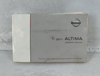 compare product 2011 Nissan Altima Owners Manual Book Guide P/N:OM1E 0L32U2 OEM Used Auto Parts