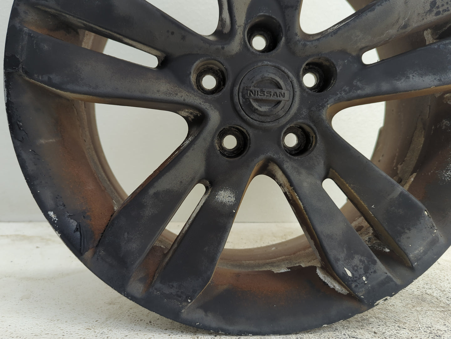 2010-2013 Nissan Altima Oem Wheel Rim Black 1067166 - Oemusedautoparts1.com