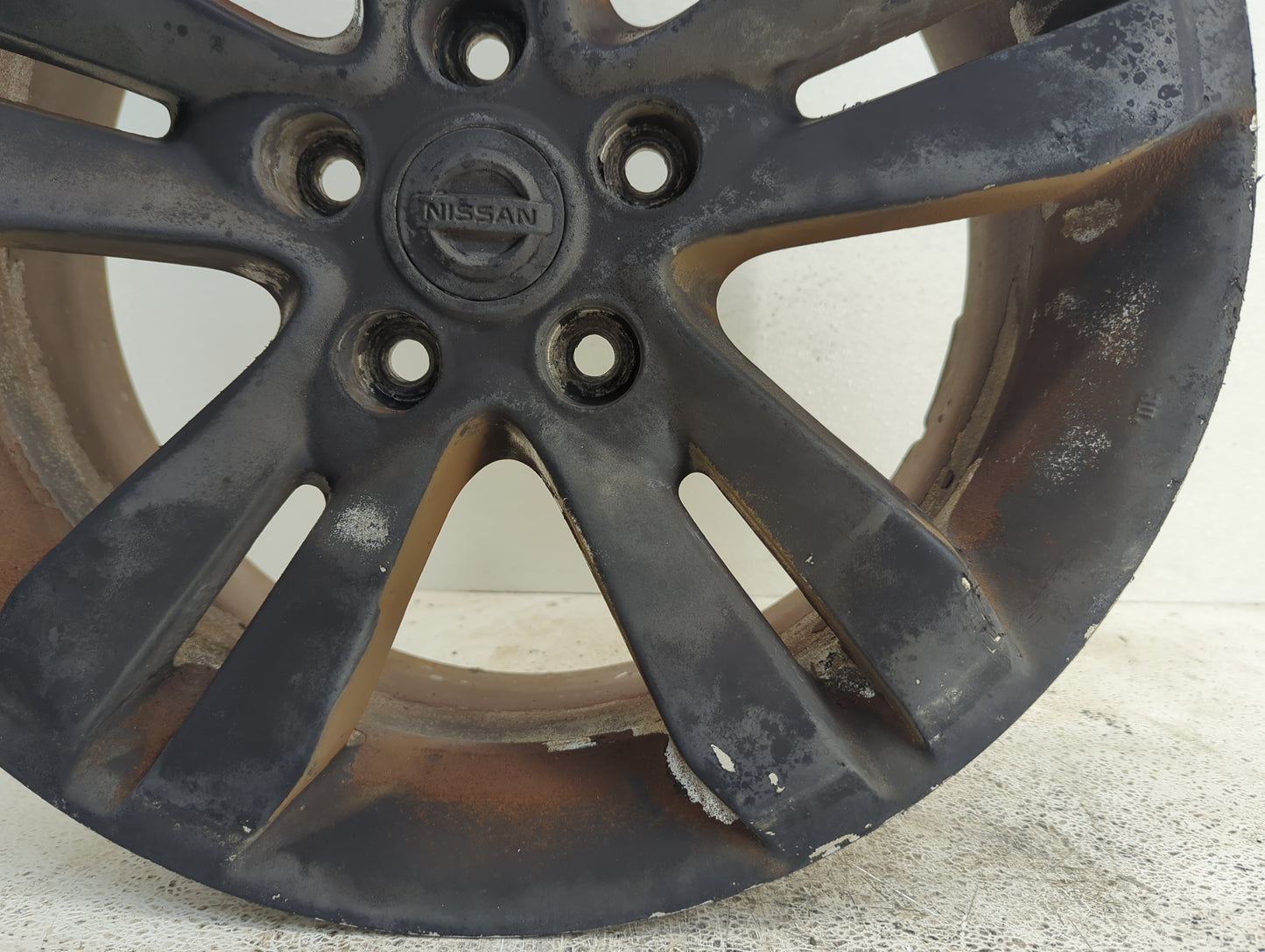 2010-2013 Nissan Altima Oem Wheel Rim Black 1067166 - Oemusedautoparts1.com