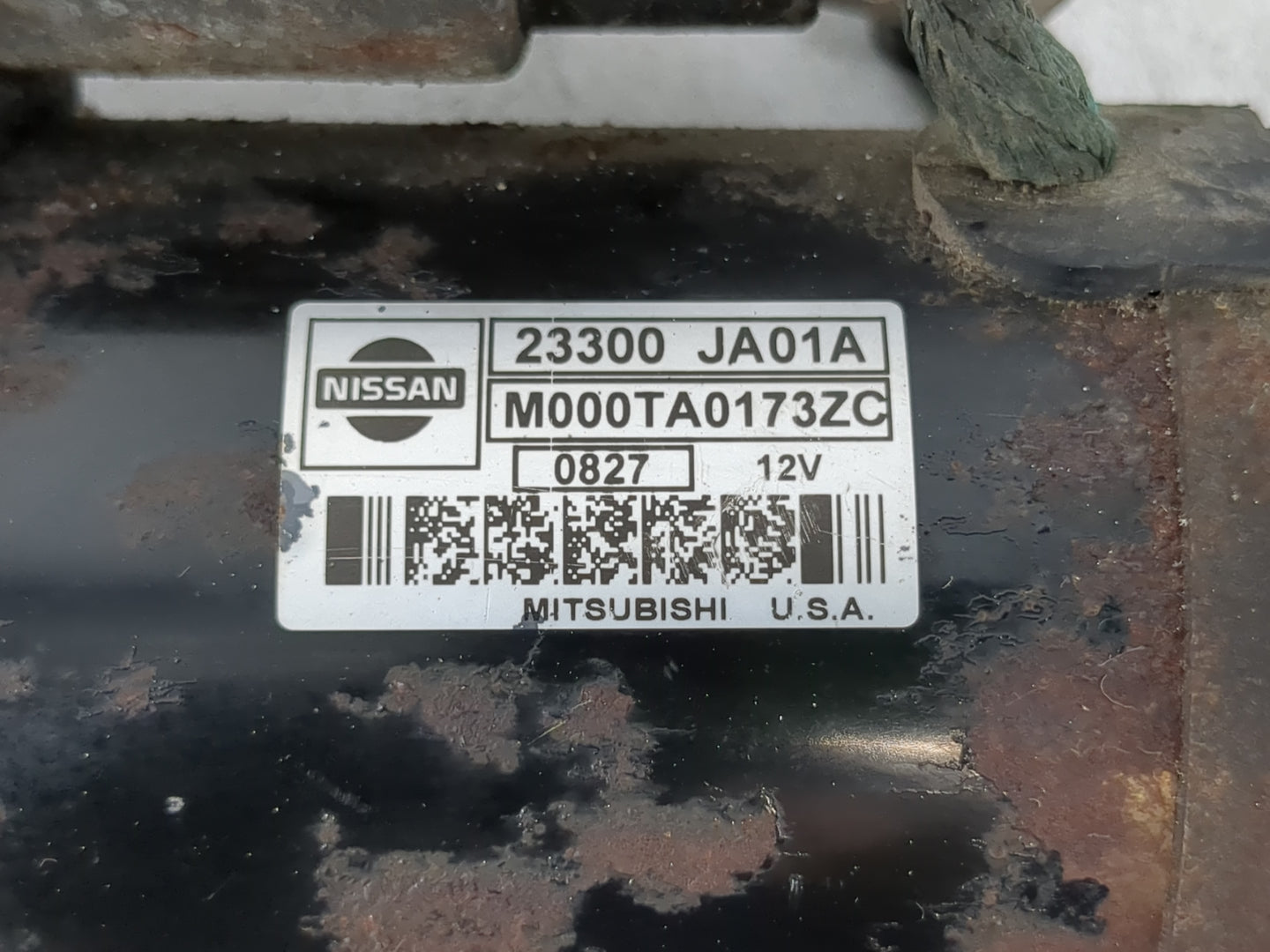 2007-2013 Nissan Altima Car Starter Motor Solenoid OEM P/N:23300 JA01A Fits Fits 2007 2008 2009 2010 2011 2012 2013 OEM Used