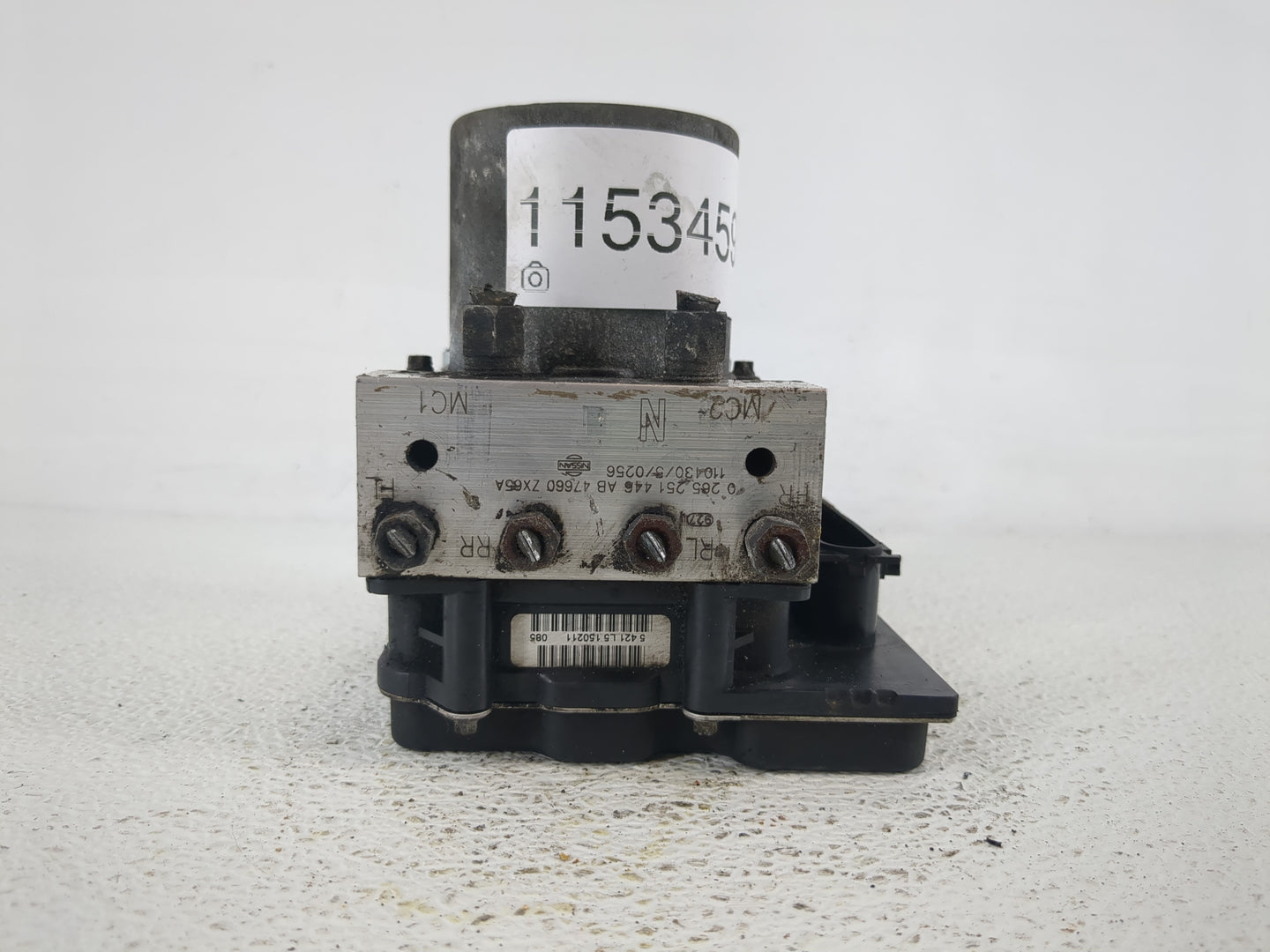 2011-2012 Nissan Altima ABS Pump Control Module Replacement P/N:47660 ZX65A Fits Fits 2011 2012 OEM Used Auto Parts - Oemuse
