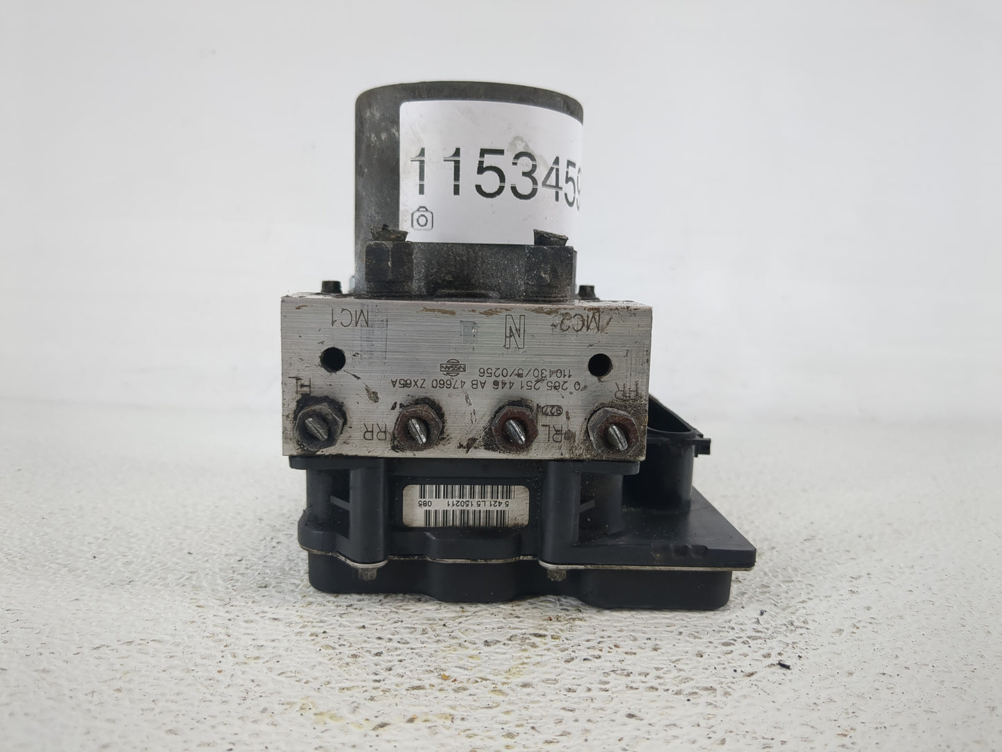 2011-2012 Nissan Altima ABS Pump Control Module Replacement P/N:47660 ZX65A Fits Fits 2011 2012 OEM Used Auto Parts - Oemuse